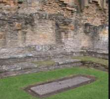 The abbey served as a burial site for many important people like Roger de Mowbray, his wife and daughter; Henry de Percy, and John de Mowbray The abbey served as a burial site for many important people like Roger de Mowbray, his wife and daughter; Henry de Percy, and John de Mowbray.